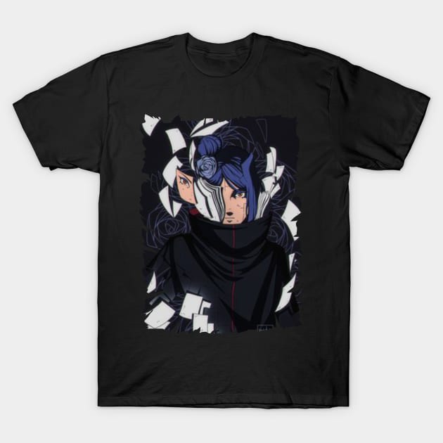 KONAN ANIME MERCHANDISE T-Shirt by julii.draws